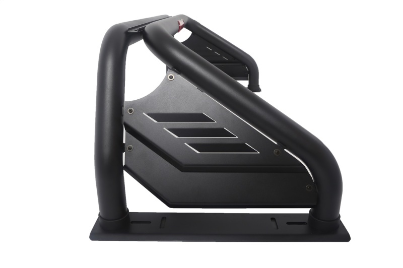 GMC Sierra Sport Bar - Dee Zee - Louvered Side Panels - Black - `99-`23 GMC Sierra Sport Bar - Dee Zee - Louvered Side Panels - Black - `99-`23